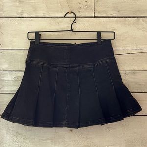 Urban Outfitters—BDG pleated jean skirt